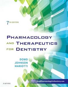 Pharmacology amp; Therapeutics Dentistry 7E - Click Image to Close