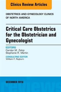 Critical Care Obstetricics for the - Click Image to Close