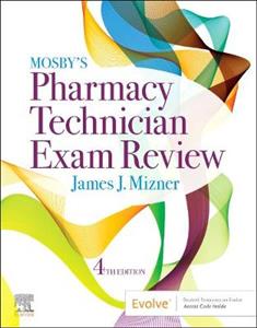 Mosby's Review Pharmacy Technician 4E - Click Image to Close