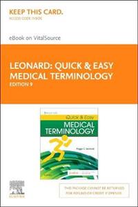 Quick amp; Easy Medical Terminology - Click Image to Close