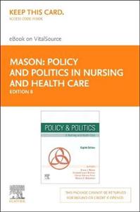 Policy Politics Nursing amp; Health Care 8E - Click Image to Close