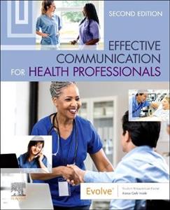 Effective Comm Hlth Care Prof 2E