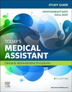 SG for Today's Medical Assistant 4E - Click Image to Close