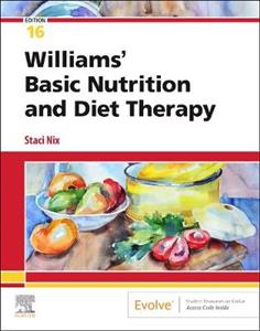 Williams'Basic Nutrition Diet Thera 16E - Click Image to Close