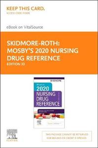 Mosby's 2020 Nursing Drug Reference - Click Image to Close