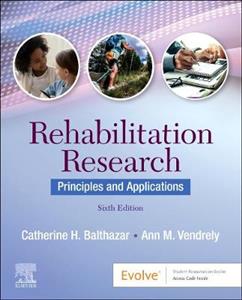 Rehabilitation Research 6E - Click Image to Close