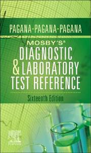 Mosby's Diag amp; Lab Test Reference 16E - Click Image to Close
