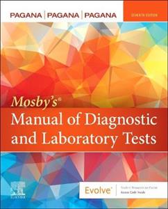 Mosby's Manual Diagnostic amp; Lab Tests 7E - Click Image to Close