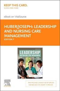 Leadership amp; Nursing Care Management 7E - Click Image to Close