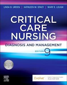 Critical Care Nursing 9E - Click Image to Close