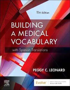 Building a Medical Vocabulary 11E