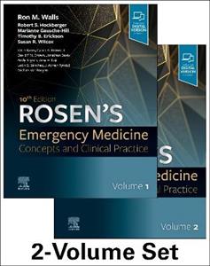 Rosen's Emergency Medicine 10E - Click Image to Close