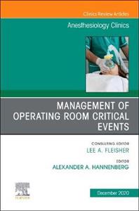 Mngt of Operating Room Critical Events - Click Image to Close