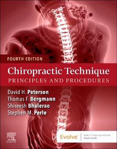 Chiropractic Technique: Principles and Procedures