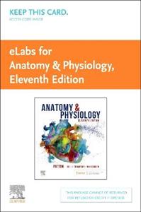 eLabs for Anatomy amp; Physiology 11E