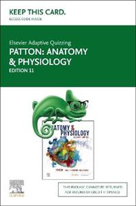 Elsevier Adaptive Quizzing for Anatomy and Physiology (Access Card) - Click Image to Close