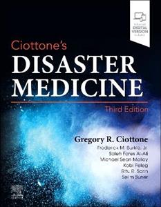 Disaster Medicine 3E - Click Image to Close