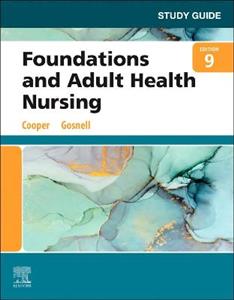 SG for Foundations Adult Health Nrsg 9e - Click Image to Close