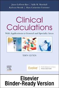 Clinical Calculations - Binder Ready - Click Image to Close