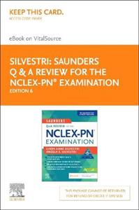 Saunders Q amp; A Rev for NCLEX-PN? Exam 6E