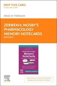 Mosby's Pharmacology Memory NoteCards - - Click Image to Close