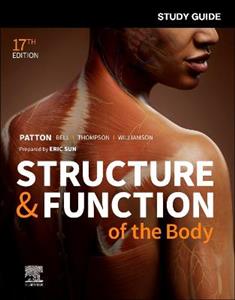 Study Guide for Structure & Function of the Body - Click Image to Close