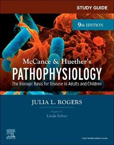 Study Guide for Pathophysiology 9e