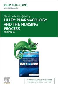 EAQ for Pharmacology amp; Nurs Process 10E - Click Image to Close