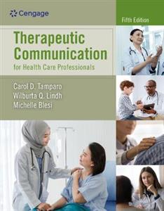 THERAPEUTIC COMM/HEALTH CARE PROFESSIONA - Click Image to Close