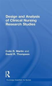 Design and Analysis of Clinical Nursing Research Studies