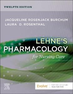 Lehne's Pharmacology for Nursing Care - Click Image to Close