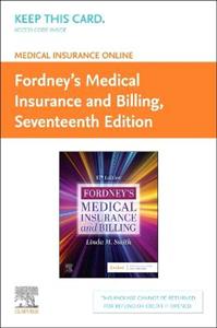Medical Insurance Online for Fordney's Medical Insurance and Billing (Access Code): Medical Insurance Online for Fordney