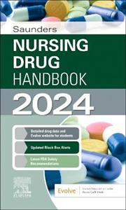 Saunders Nursing Drug Handbook 2024 - Click Image to Close