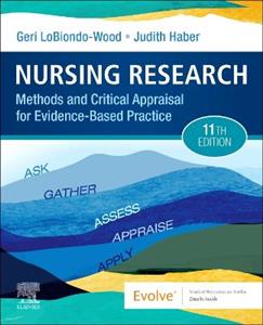 Nursing Research: Methods and Critical Appraisal for Evidence-Based Practice - Click Image to Close