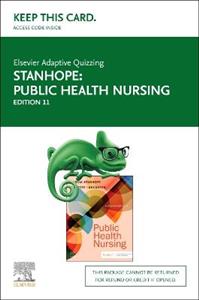 Elsevier Adaptive Quizzing for Public Health Nursing (Access Card) - Click Image to Close