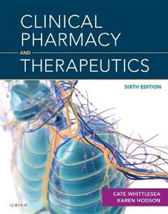 Clinical Pharmacy and Therapeutics 2018 edit