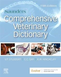 Saunders Comprehensive Vet Dictionary 5E - Click Image to Close