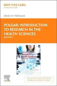 Intro Research in the Health Sciences 7E - Click Image to Close