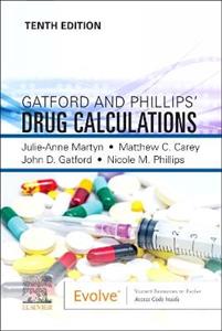 Gatford's Drug Calculations 10E - Click Image to Close