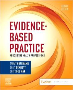 Evidence Based Practice Across the Health Professions - Click Image to Close