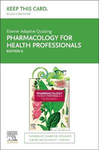 Pharmacology for Health Prof 6e Eaq