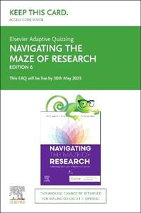 Eaq Navigating the Maze of Research 6e