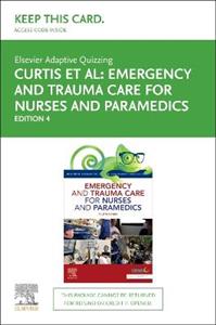 Elsevier Adaptive Quizzing for Emergency and Trauma Care for Nurses and Paramedics - Access Card - Click Image to Close