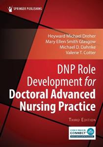 DNP Role Development for Doctoral Advanced Nursing Practice - Click Image to Close