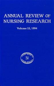 Annual Review of Nursing Research, Volume 12, 1994 2/e