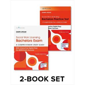 Social Work Licensing Bachelors Exam Guide and Practice Test Set 3/e