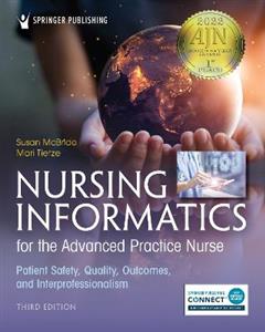 Nursing Informatics for the Advanced Practice Nurse, Third Edition 3/e