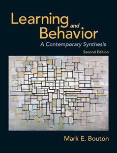 Learning And Behavior - Click Image to Close