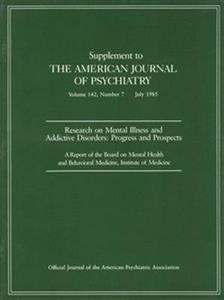 Research on Mental Illness and Addictive Disorders
