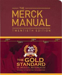 The Merck Manual of Diagnosis and Therapy - Click Image to Close